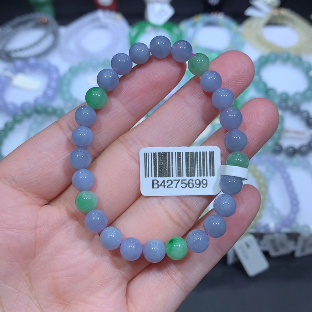 翡翠未镶嵌手串天然