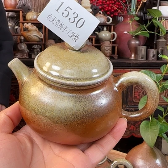 纯柴烧手工壶200容量