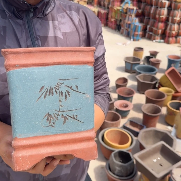 紫砂花盆瑕疵和瑕疵