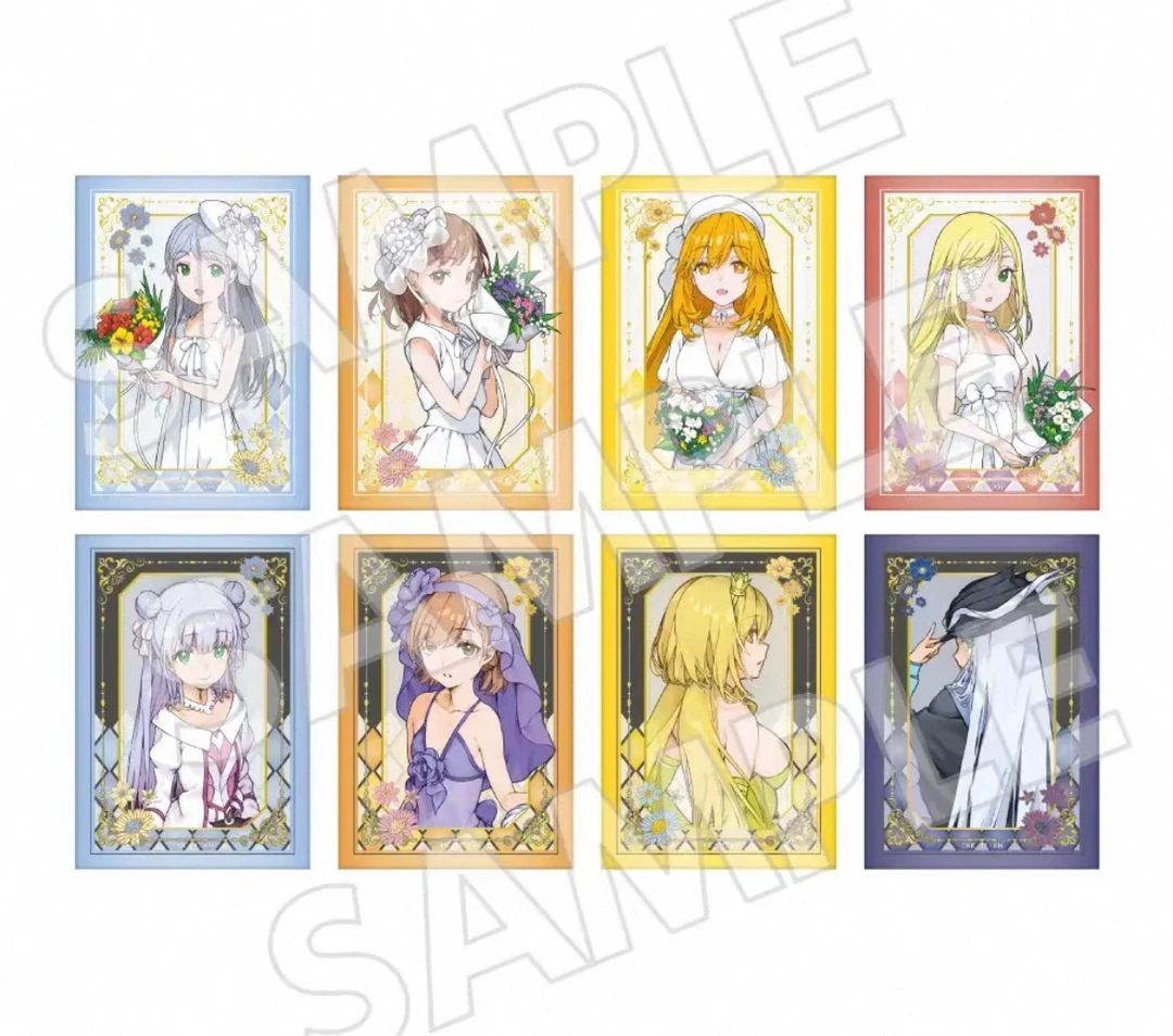 魔法禁书目录20周年贴纸收藏卡