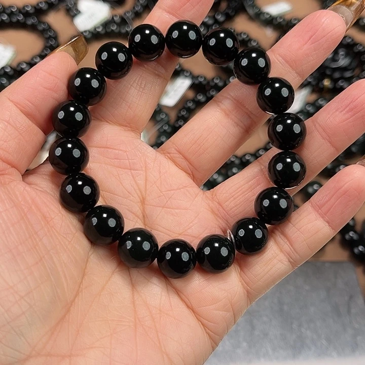 姜***山和田玉未镶嵌手链12