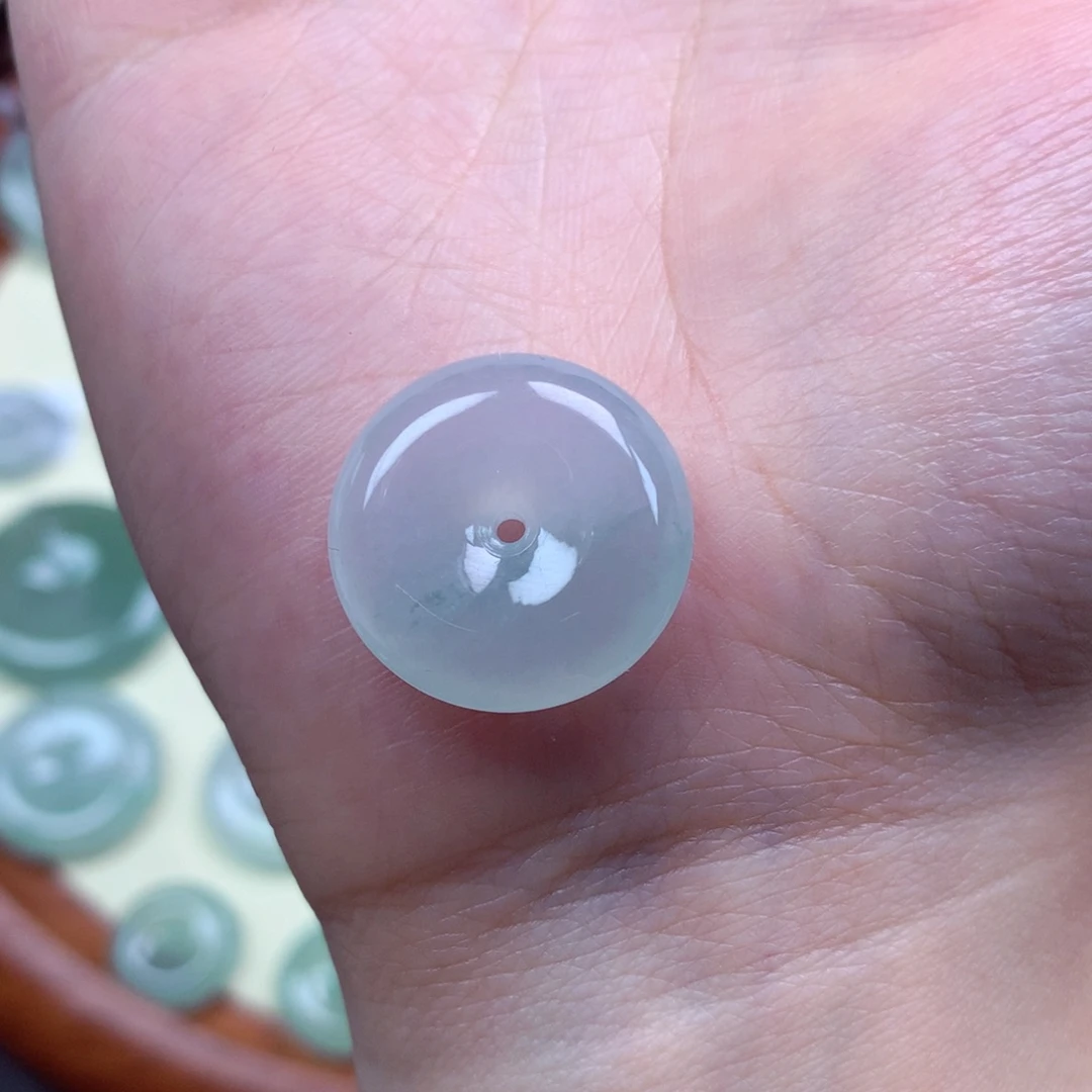 翡翠未镶嵌颈饰吊坠20.5/6.5mm