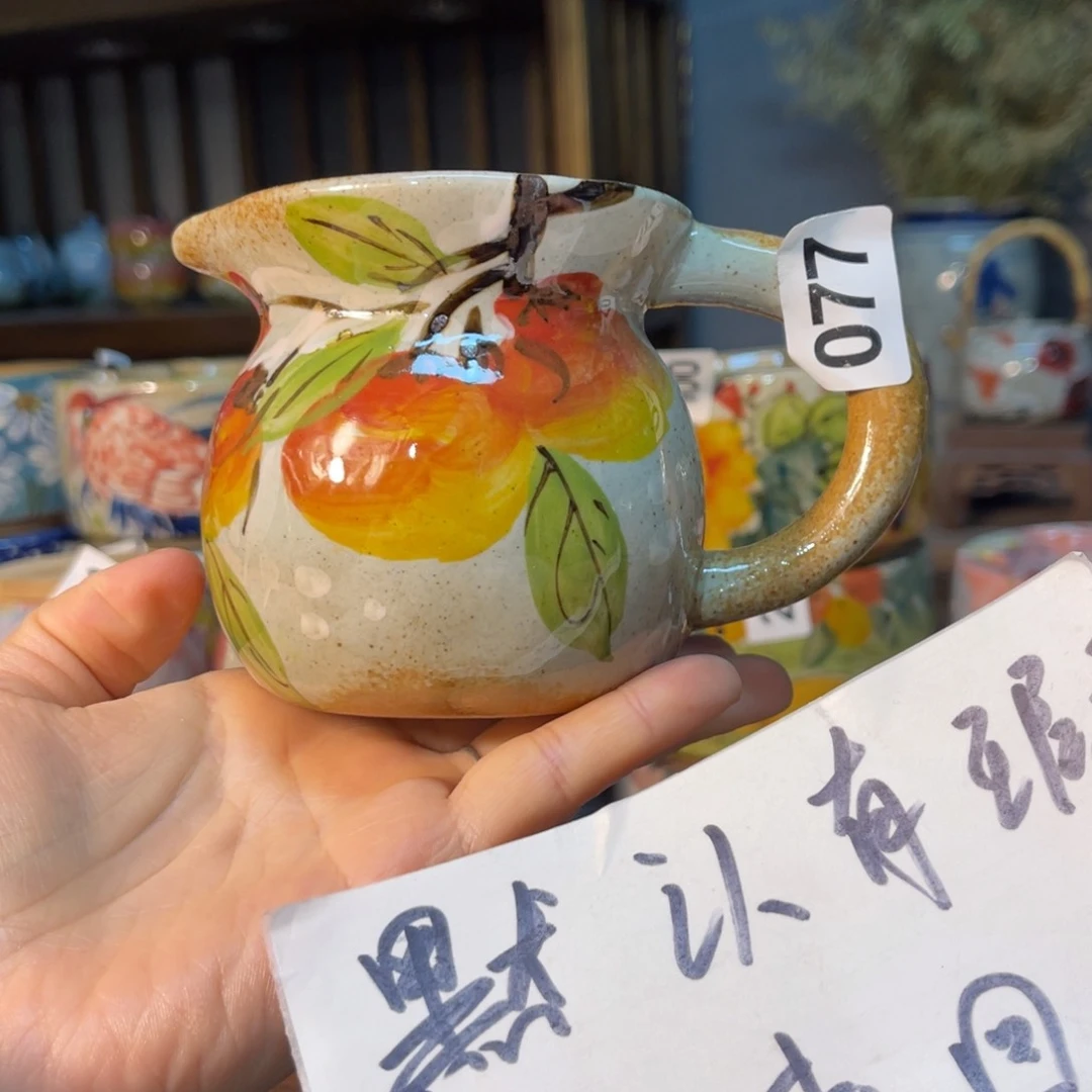 杯素浅陶瓷手工手绘