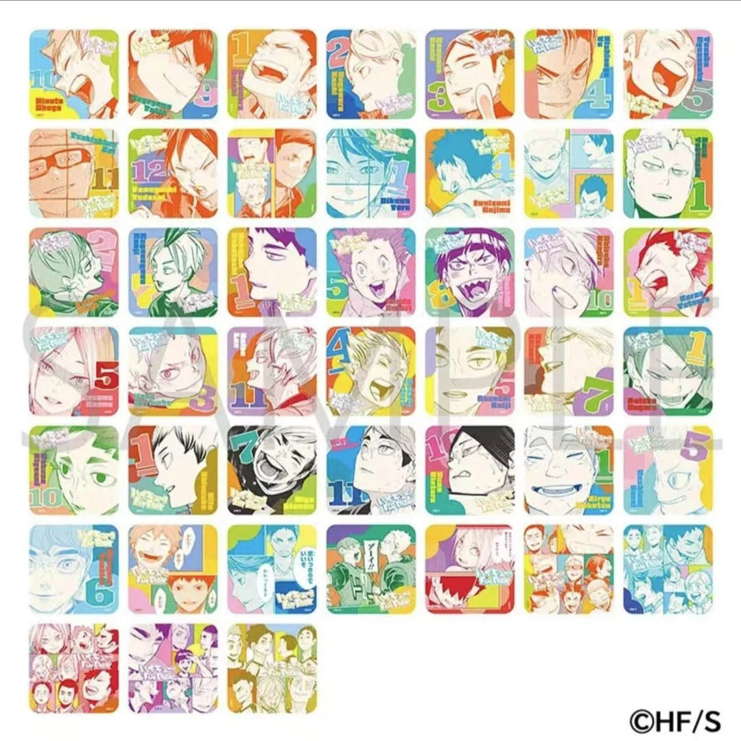 《红豆尼》排球少年 Fanpark系列 原画杯垫 盲盒 默认代拆