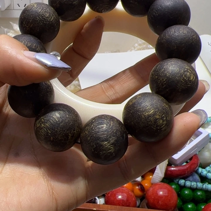 大果紫檀（缅甸花梨）超宽冰箱手镯