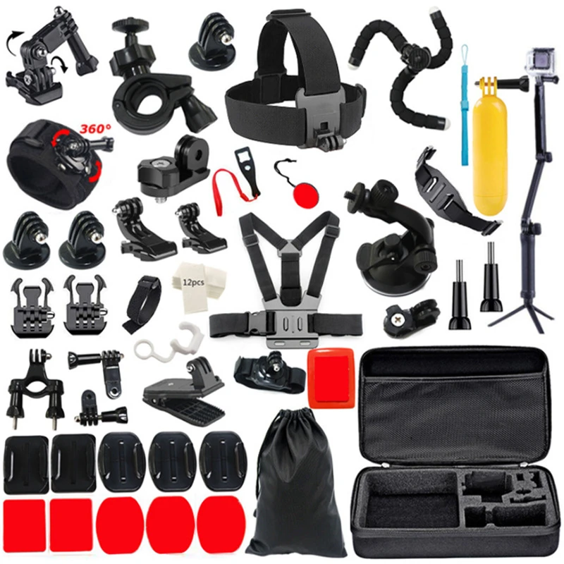 未拆封  配件链接Action3/4 360运动相机配件磁吸挂脖摩托车支架