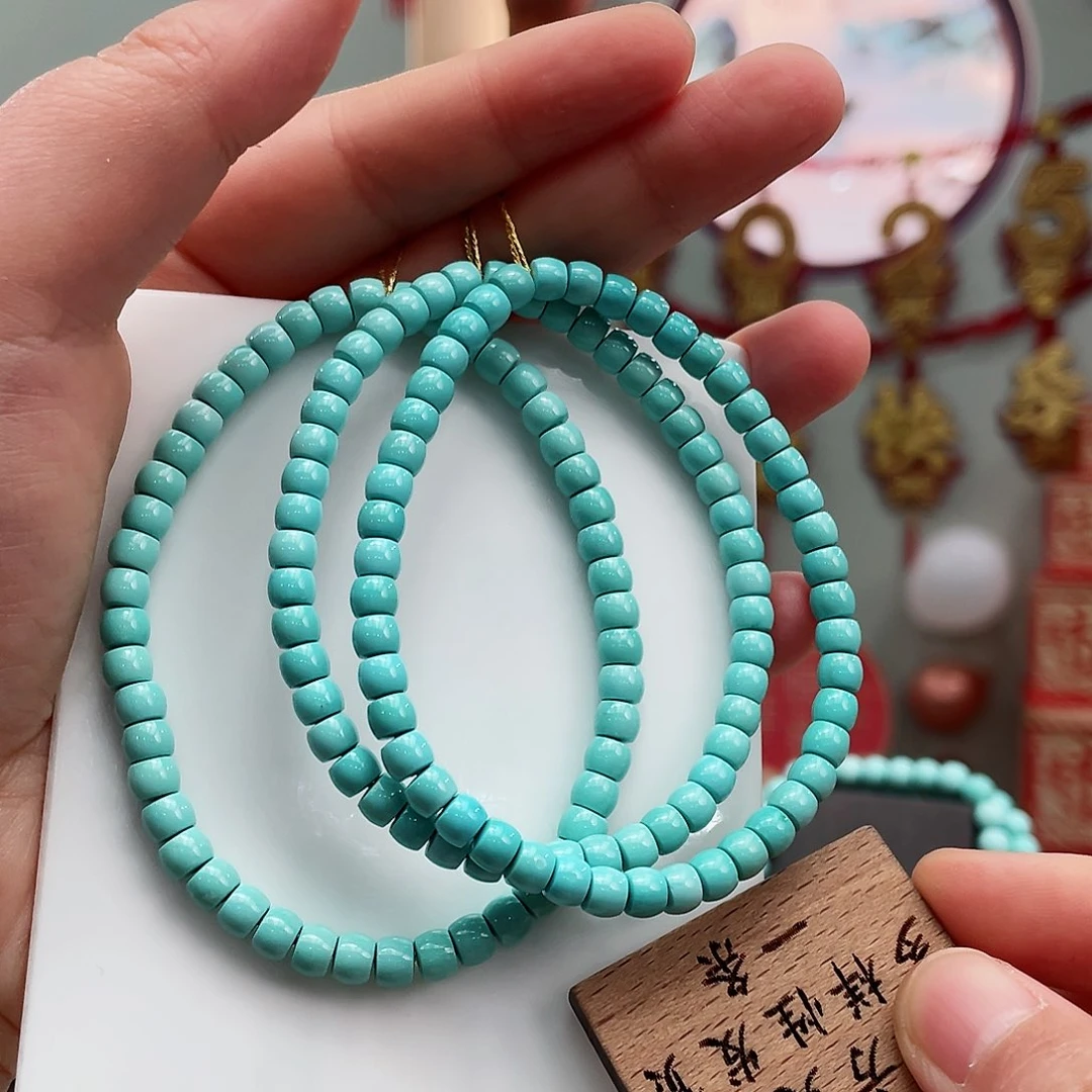 绿松石手串未镶嵌