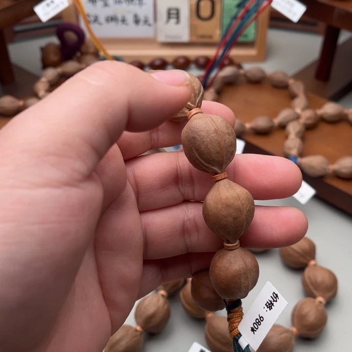 朋***來橄榄核手串/手链梅林铁核