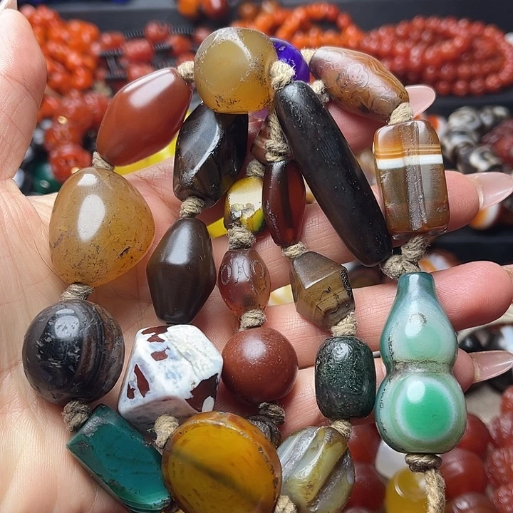 玛瑙/玉髓未镶嵌手链