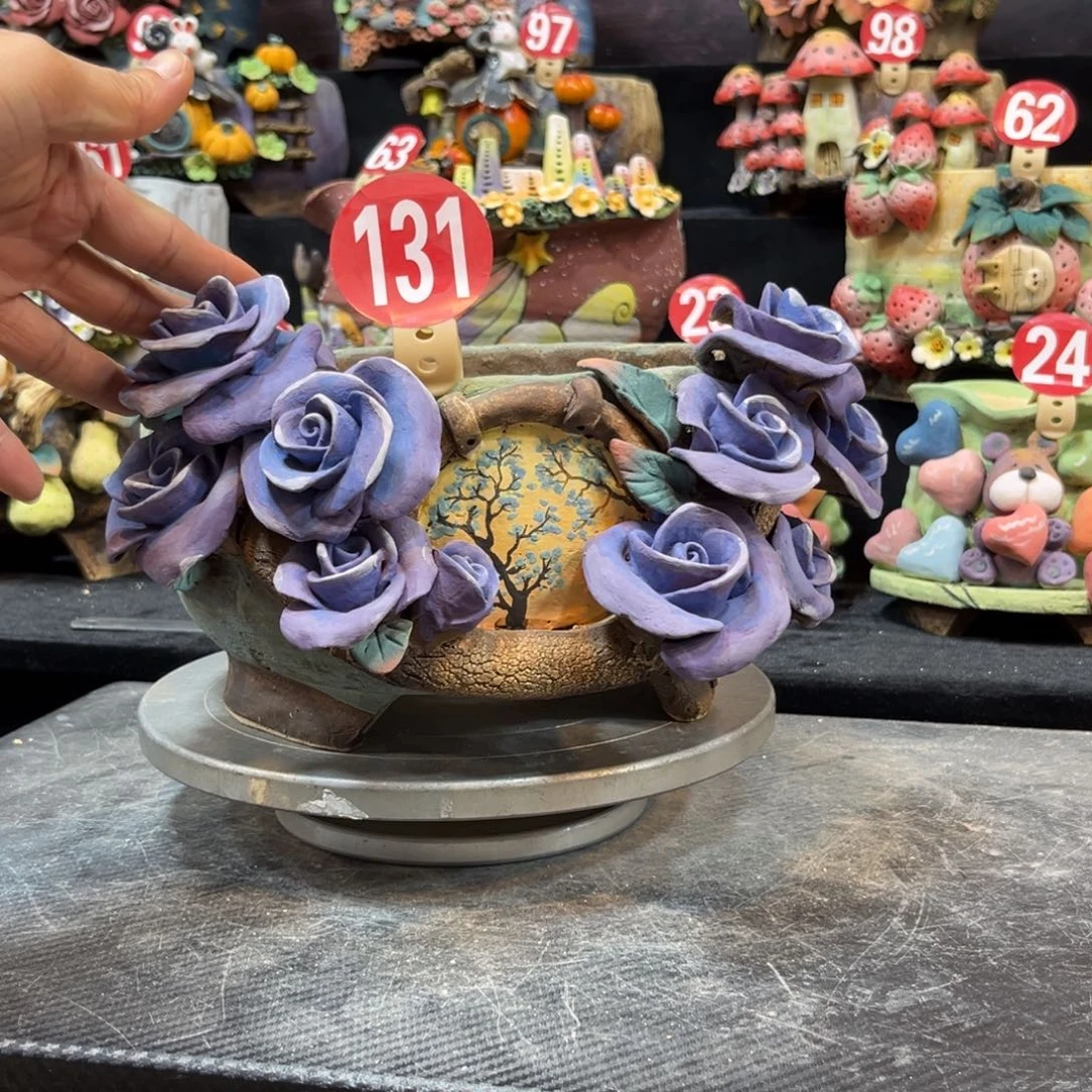 白狐花器多肉花盆
