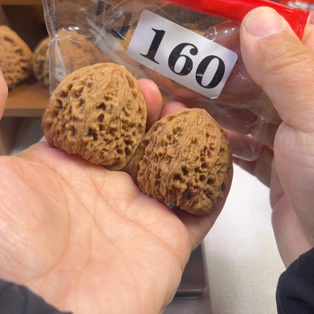 吊坠文玩核桃高炮凹底38