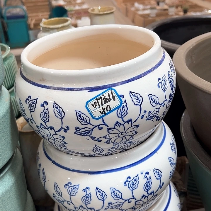 景德镇精品花盆栽适合盆