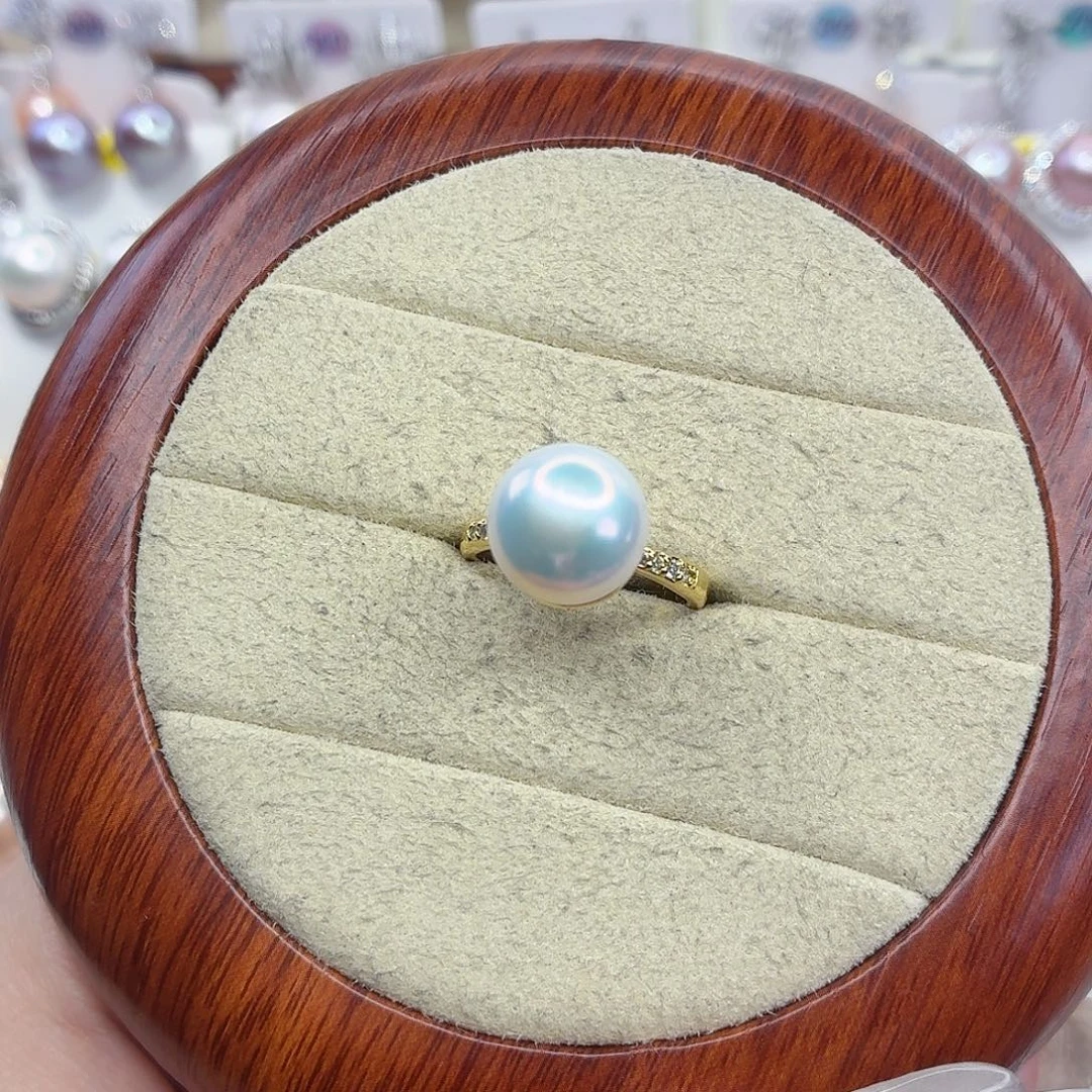 戒指合金淡水珍珠F
