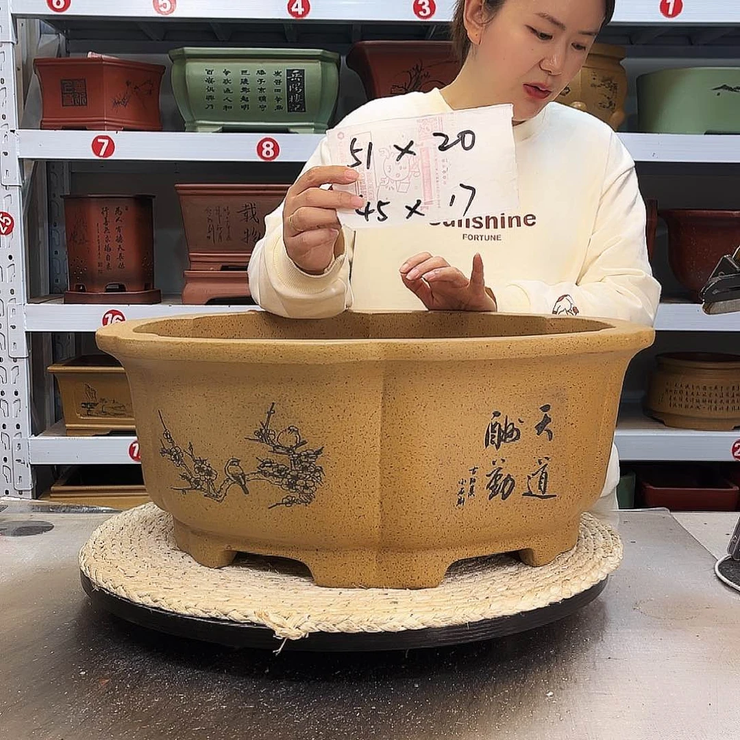 紫砂花盆紫砂花盆
