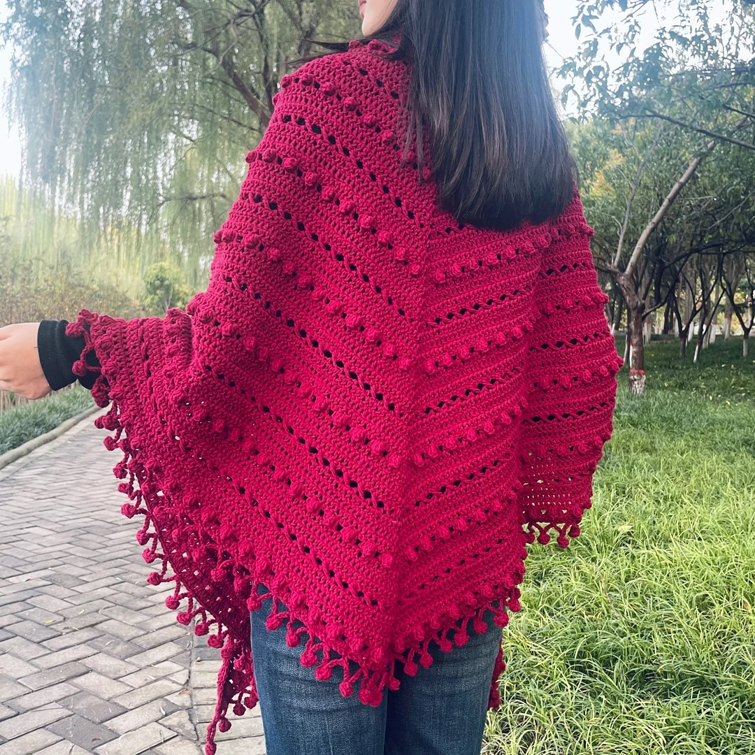 【ZZ专属】洛神披肩材料包  造物即视 精梳棉手工DIY编织