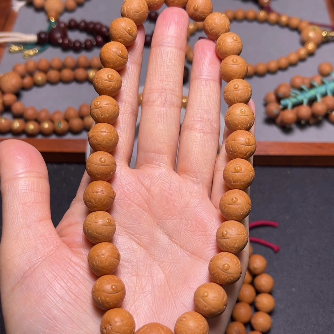 凤眼菩提吊坠12mm2025精品足球圆手持