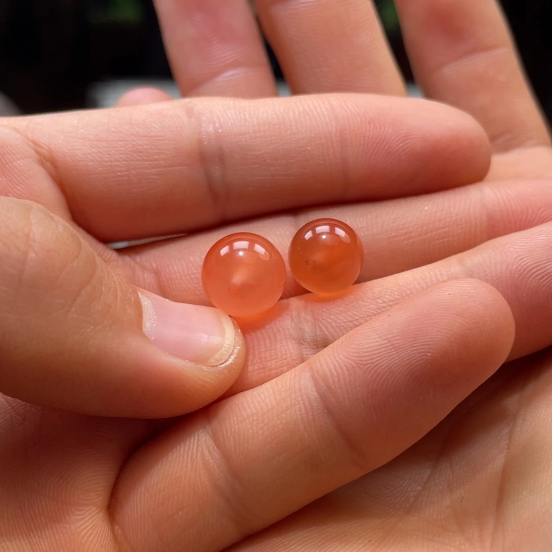 南红玛瑙单珠未镶嵌为*子