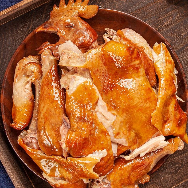 安徽特产符离集烧鸡符卤味熟食开袋即食扒鸡鸡熟食真空鸡正宗包邮