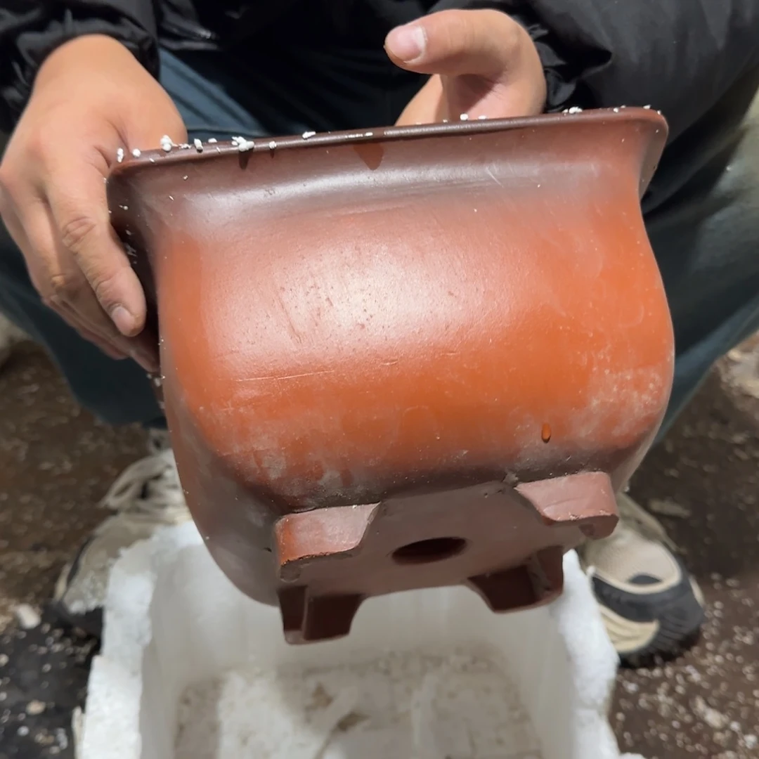 紫砂花盆瑕疵是不需要