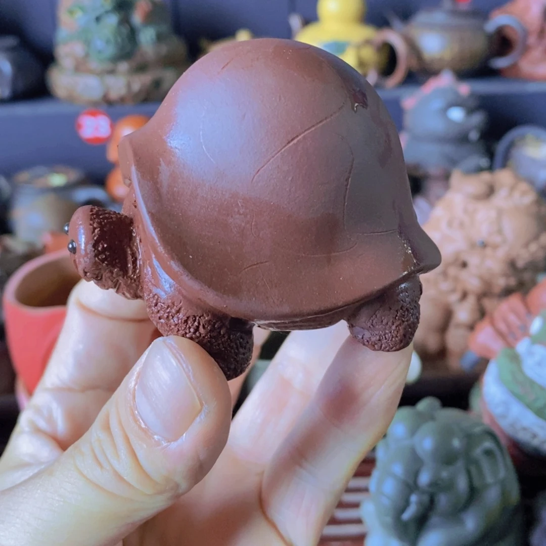 茶杯绿泥紫砂紫砂