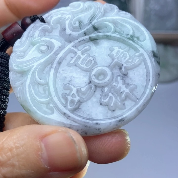 翡翠未镶嵌挂件翡翠