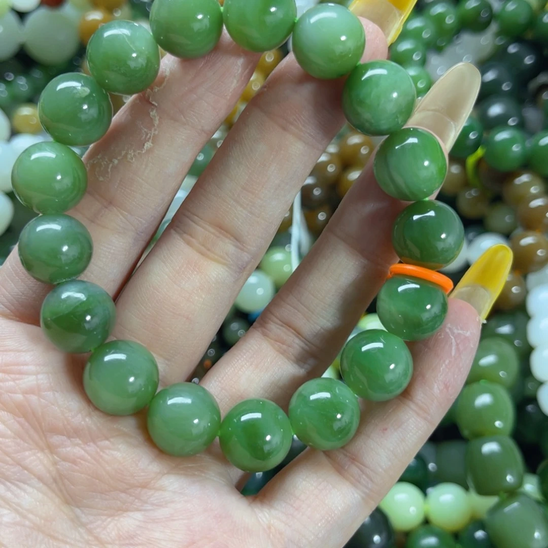 未镶嵌手串和田玉