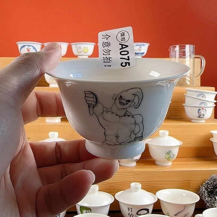 用****4非正品手绘陶瓷茶具