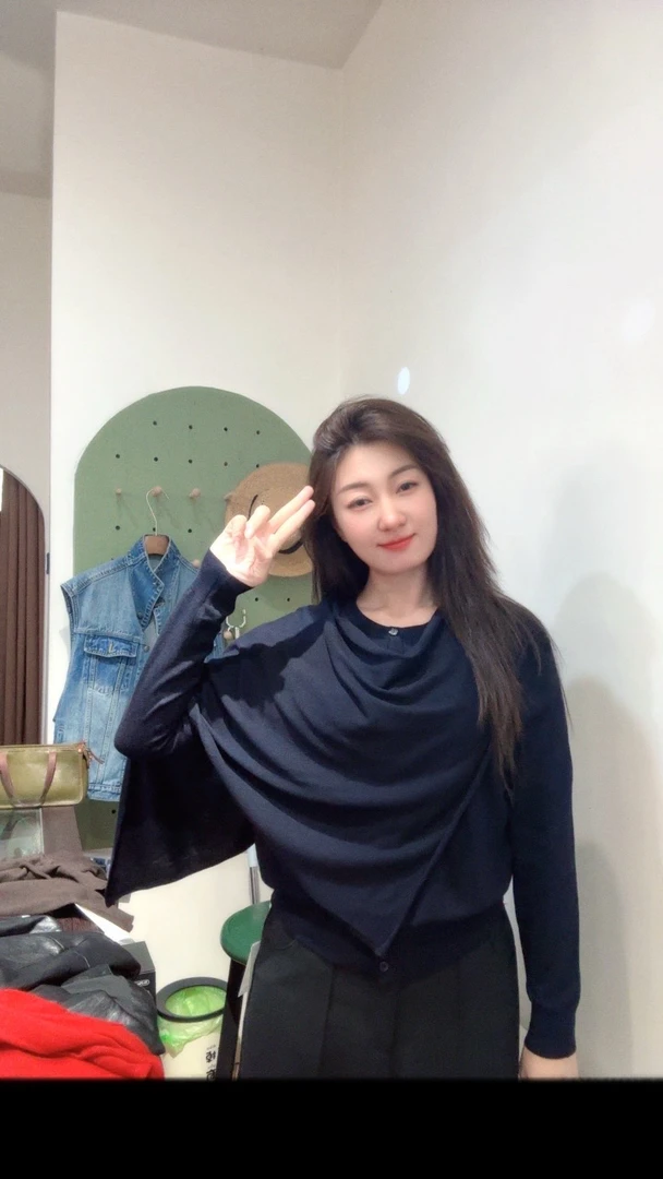 桑蚕丝围巾领丝光羊毛毛衣打底秋冬