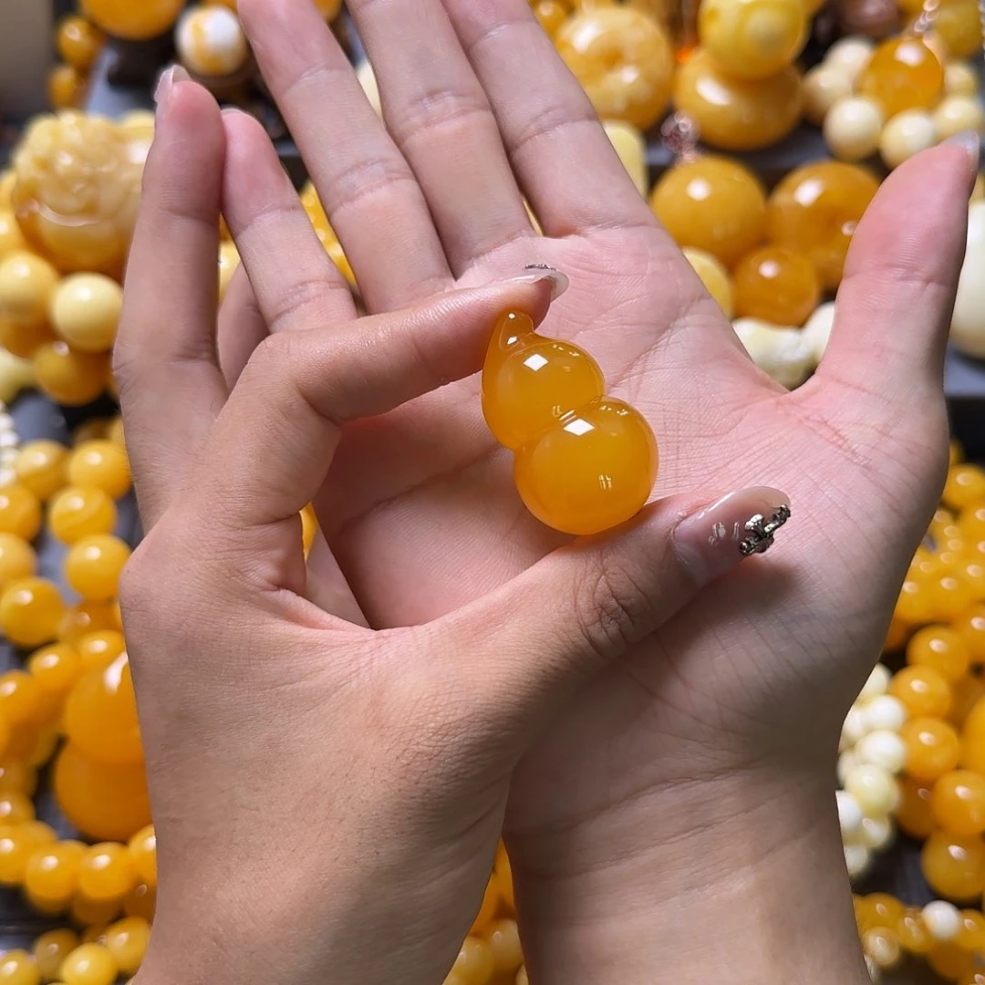 未镶嵌蜜蜡珠宝奇石葫芦