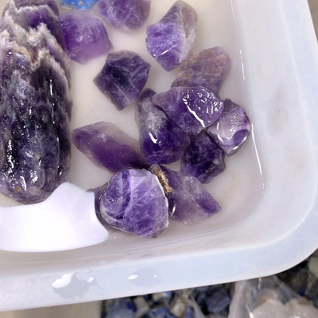 水晶珠宝半成品未镶嵌200克多样性发其一