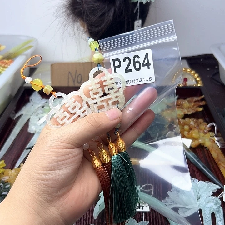 蛇纹石玉合金发饰古****）