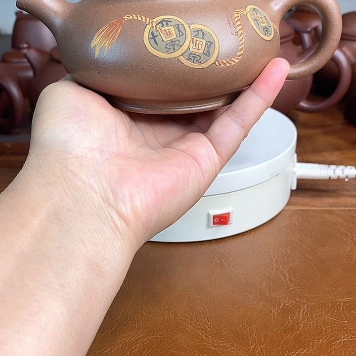 S***t茶壶紫砂天青泥纳福260cc