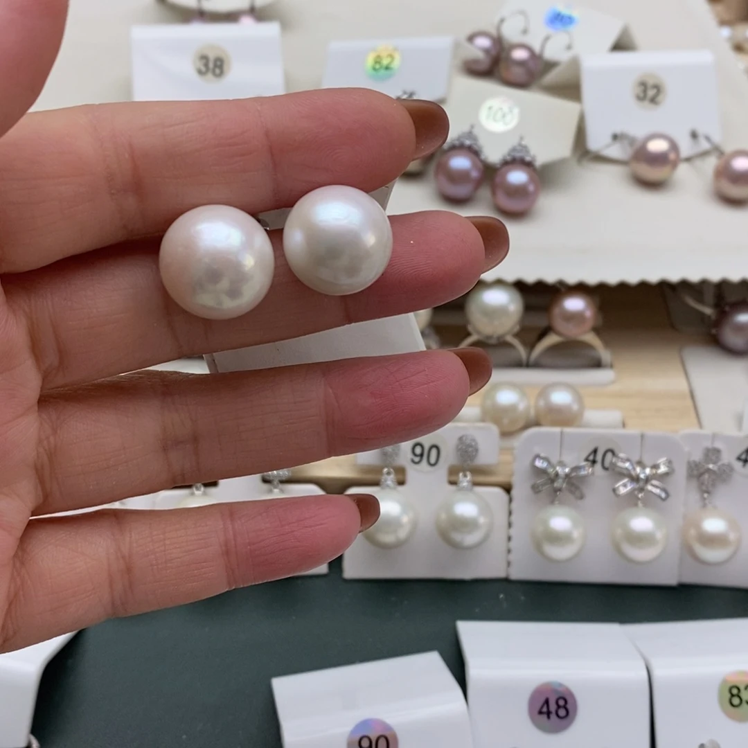 九***狐颈饰银S925镶嵌淡水珍珠