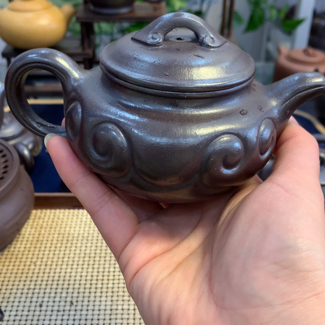 燚***阳紫砂茶壶宜兴原矿石红200cc