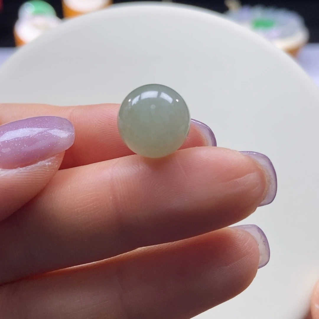 翡翠颈饰未镶嵌福利放漏12.6mm