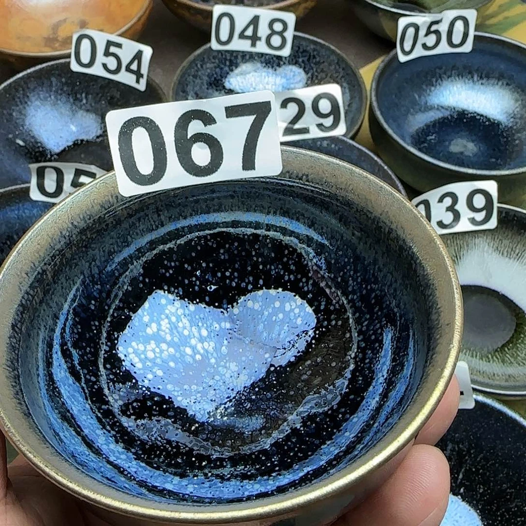 茶盏建阳建盏主人杯龙窑柴烧