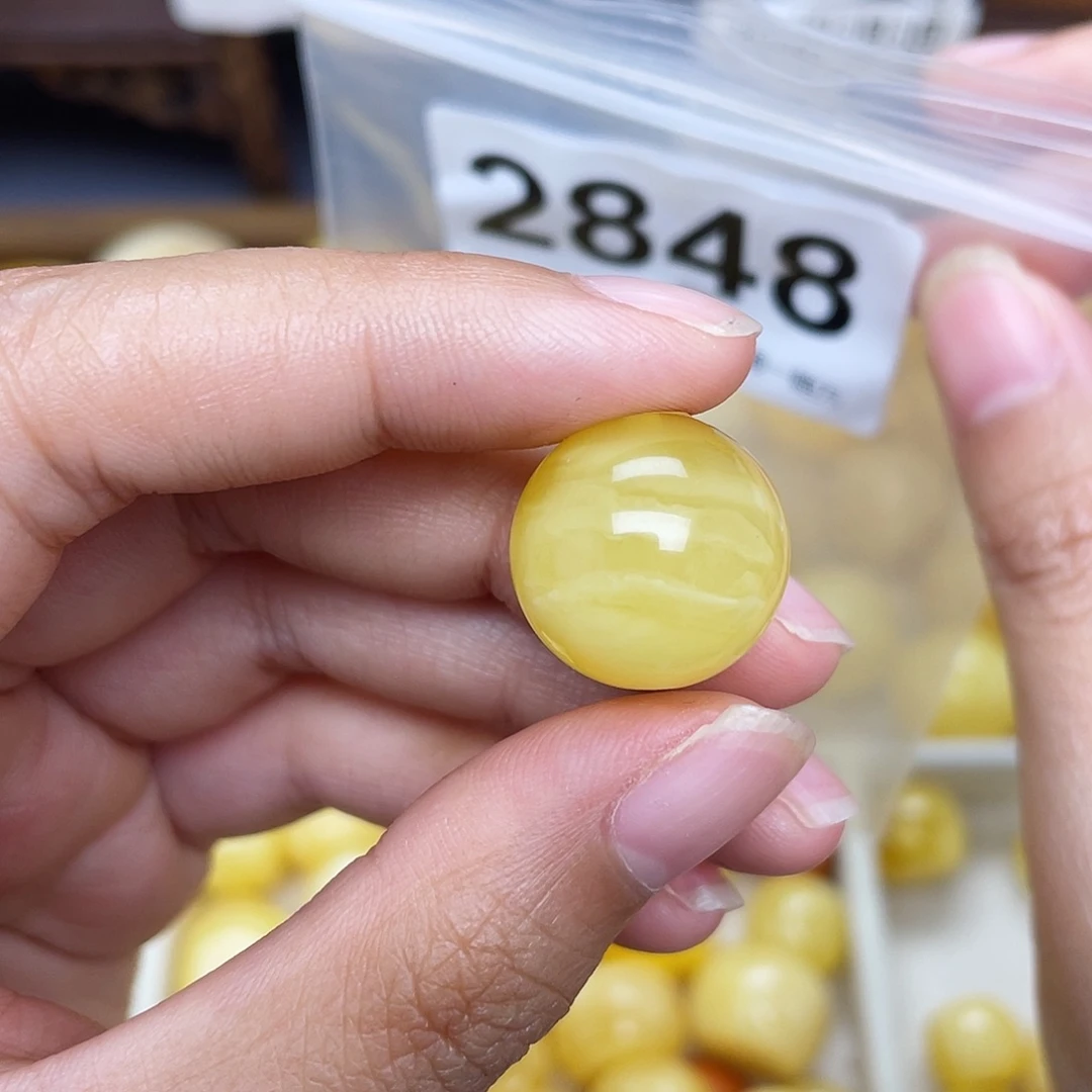 蜜蜡未镶嵌珠宝奇石粉16.9