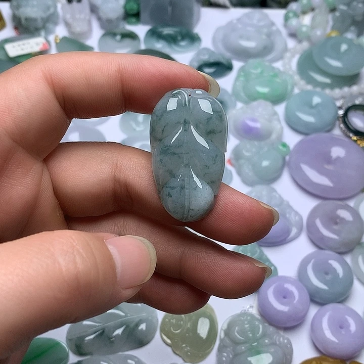 翡翠未镶嵌颈饰天然翡翠