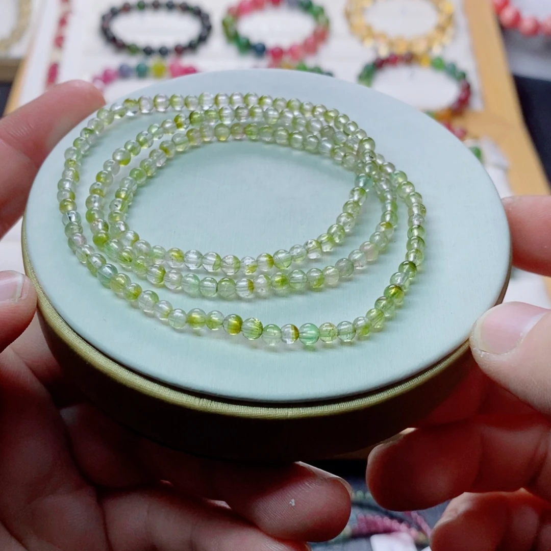 碧玺未镶嵌碧玺手链