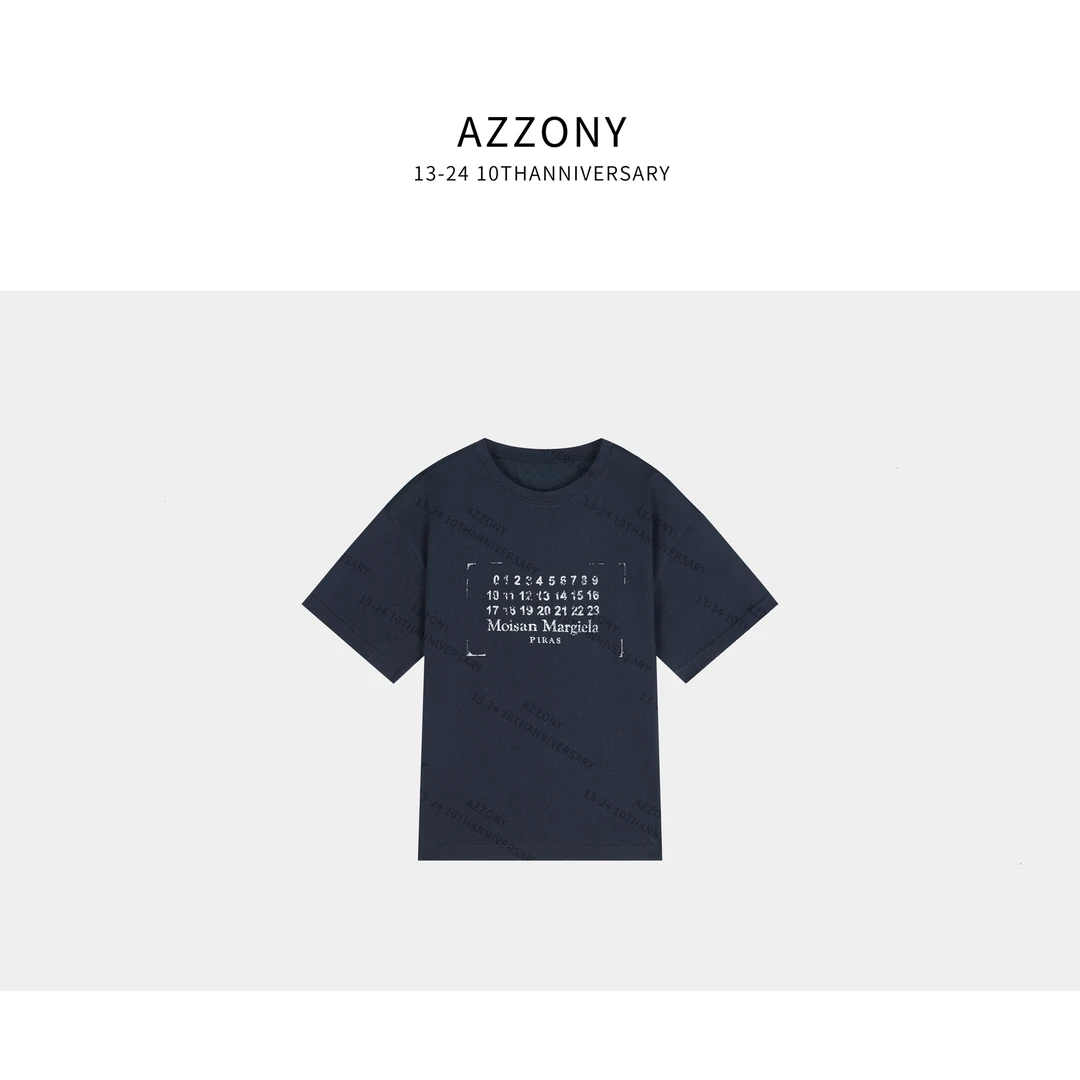 Q YYL 中号数字短袖   CT42615