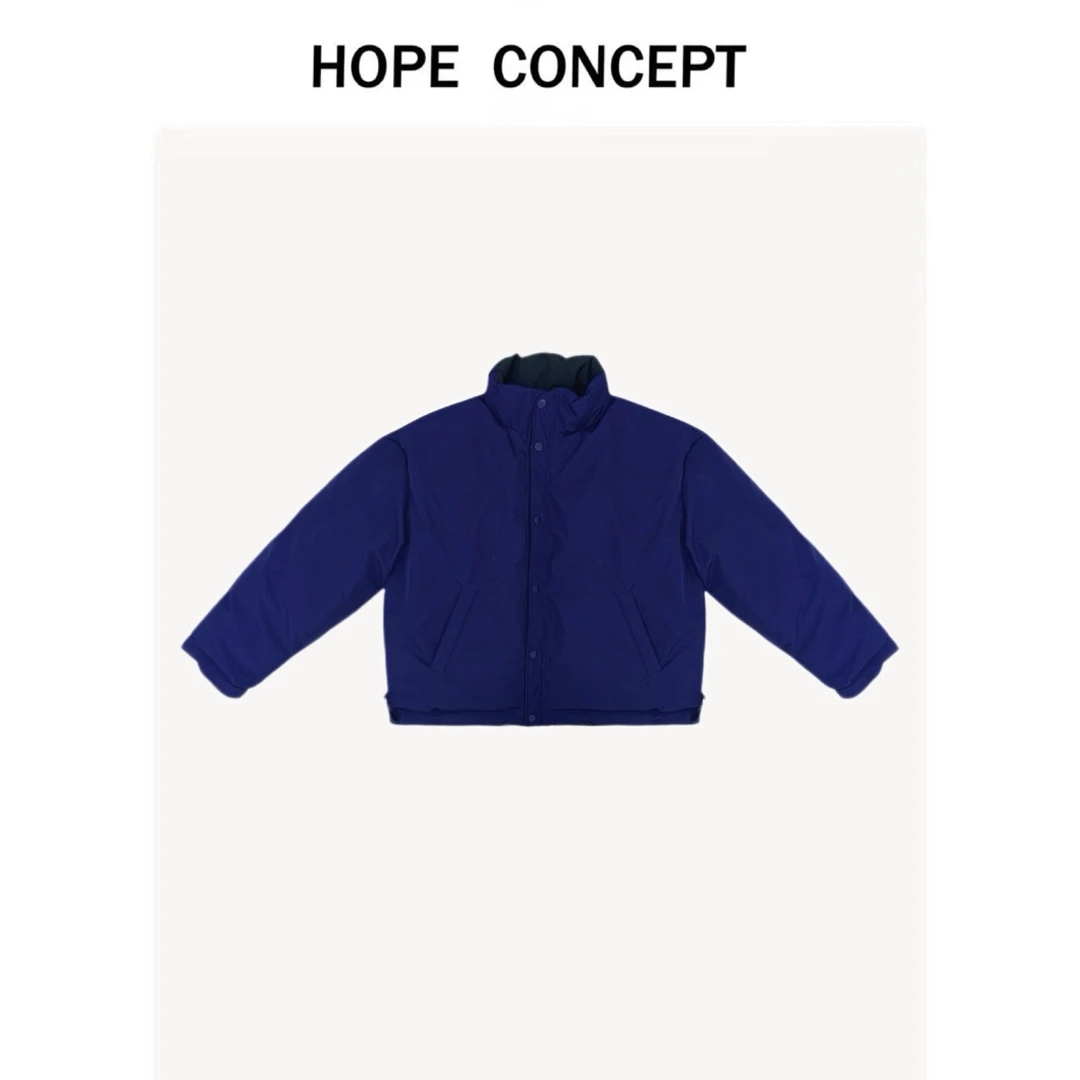 24267#HOPECONCEPT时髦精私藏私服巴黎90白鸭绒无性别双面羽绒服