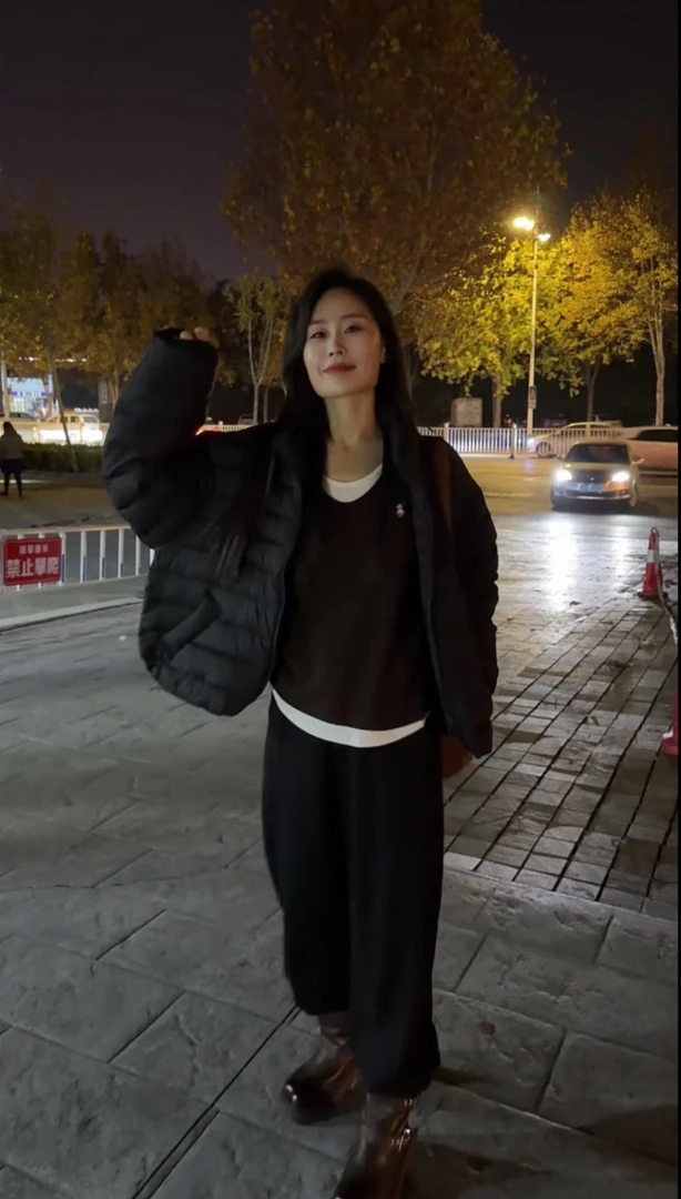 挑战全网的新疆长绒棉内里奥羊绒直筒裤 A 9901