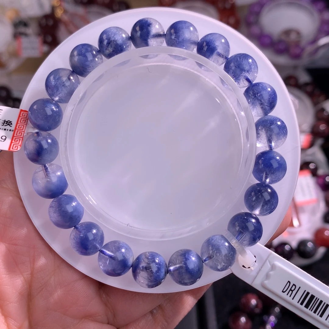 未镶嵌手链水晶蓝线石