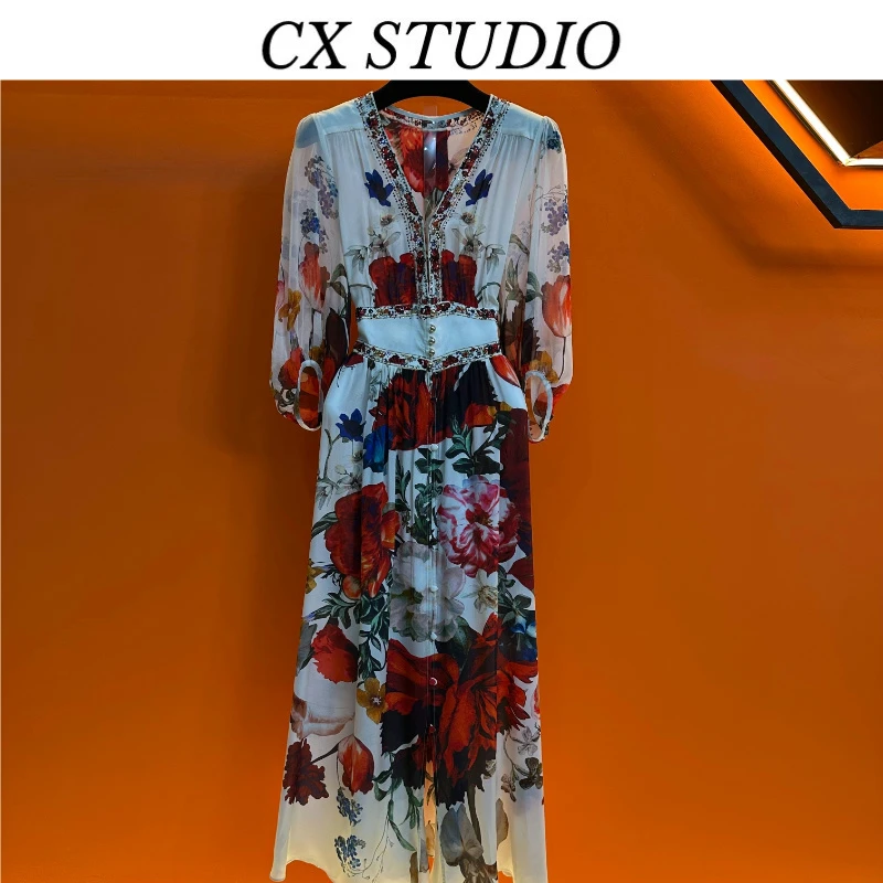 YC编码50 经典收腰轻奢时尚春夏季连衣裙（定制女装）TG637