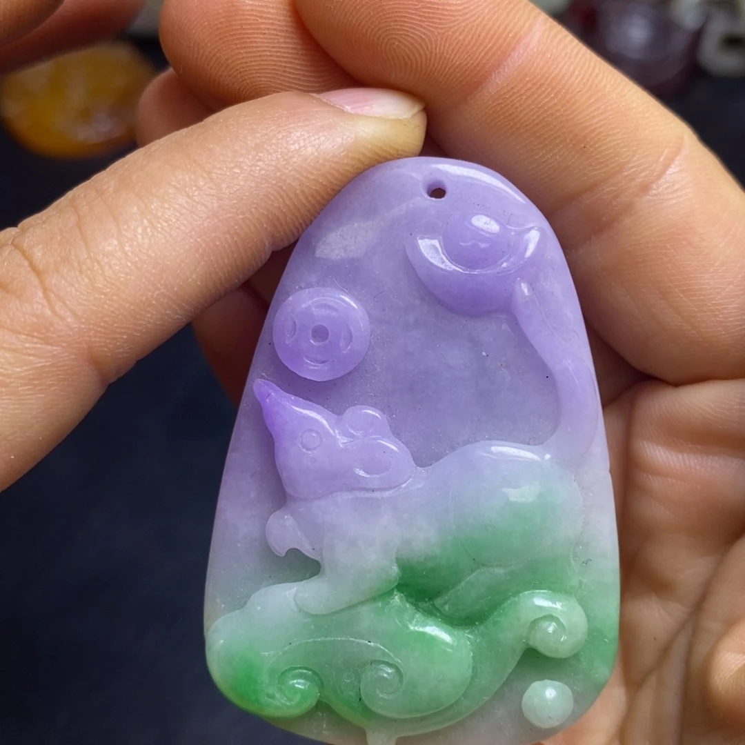 吊坠白玉菩提精品文玩