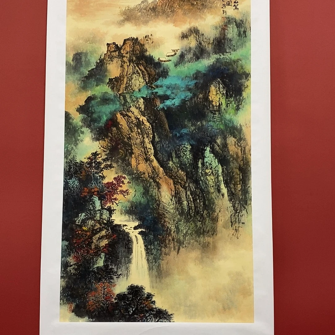 国画刘进新四尺140*70精品佳作