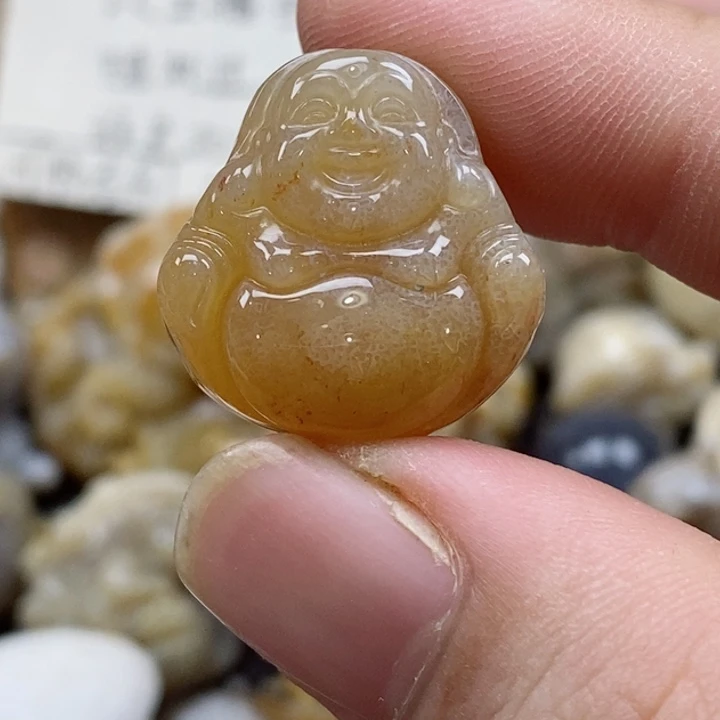 颈饰未镶嵌硅化珊瑚（珊瑚玉）小