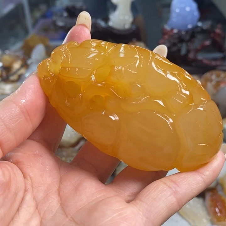 玛瑙/玉髓吊坠(不含链)未镶嵌