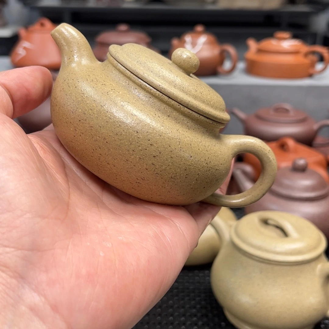 紫砂茶壶紫砂艺术茶具套装芝麻段