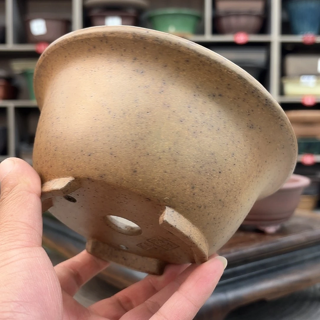 紫砂花盆紫砂的颜色很好看